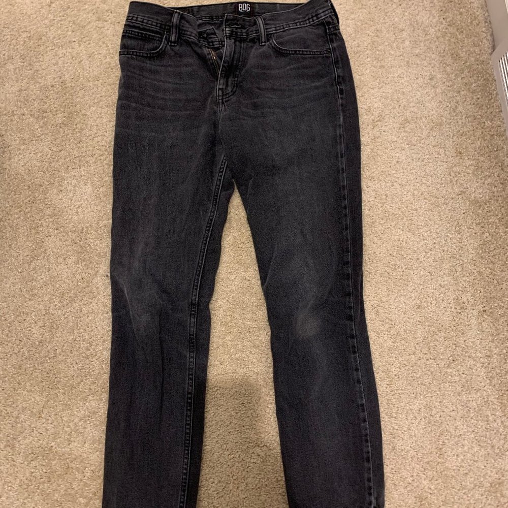 BDG cropped back jeans